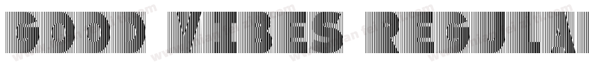 Good Vibes RegularV字体转换